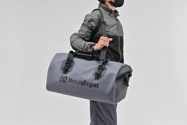 Daytona Borsa da Sella HenlyBegins 40L DH - 722 - Resistente all’Acqua, Nero Grigio Giallo - ENDURRAD