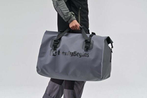 Daytona Borsa da Sella HenlyBegins 60L DH - 722 - Resistente all’Acqua, Grigio Giallo - ENDURRAD