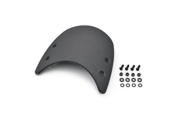 Daytona Cupolino Meter Visor in Alluminio Nero - Design Elegante e Protezione per la Moto