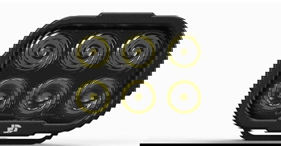 DENALI DL-6 Faretti con tecnologia DataDim 6 LED Fascio ellittico ibrido