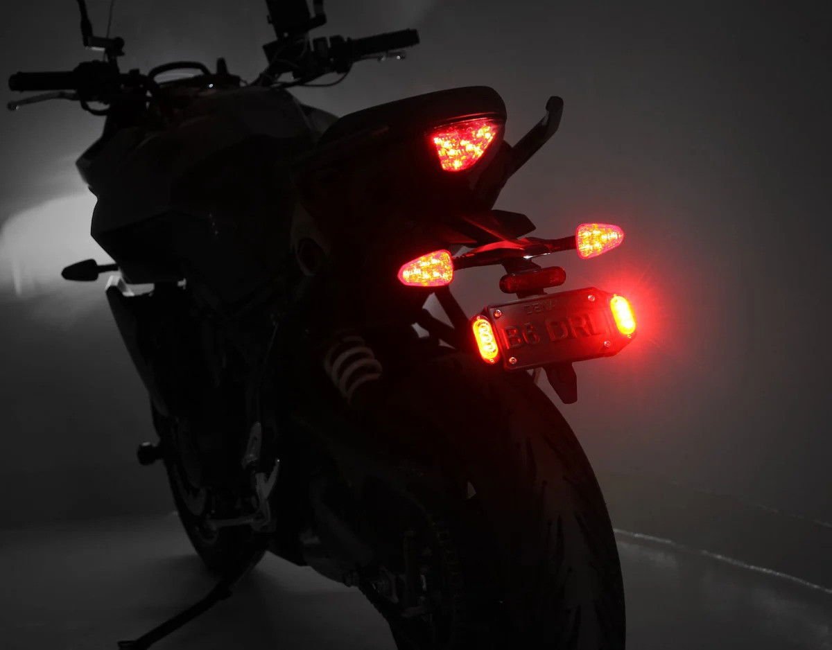 Denali Kit Targa Indicatori di Direzione Posteriori Plug - & - Play T3 per Triumph Tiger Sport 660 '22 - ENDURRAD