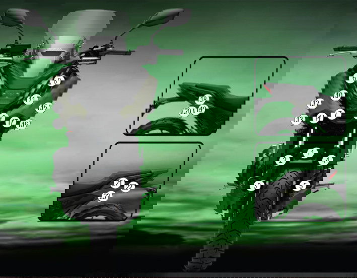 Eazi-Grip Pellicola Protettiva Carene per Honda NC750X 2025