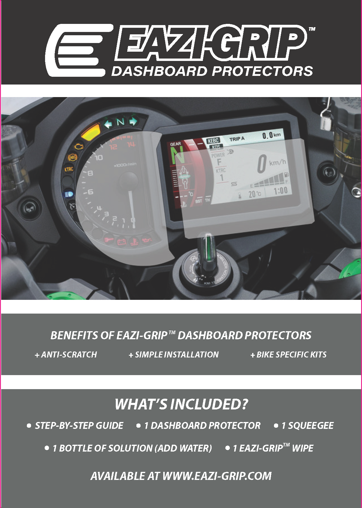 Eazi-Grip Protezione Strumentazione Yamaha RAYZR 2024-