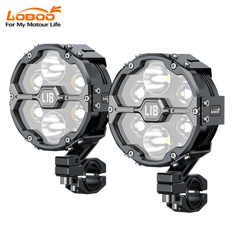 Faretti moto L18 - 23.000 Lumen - Endurrad.com