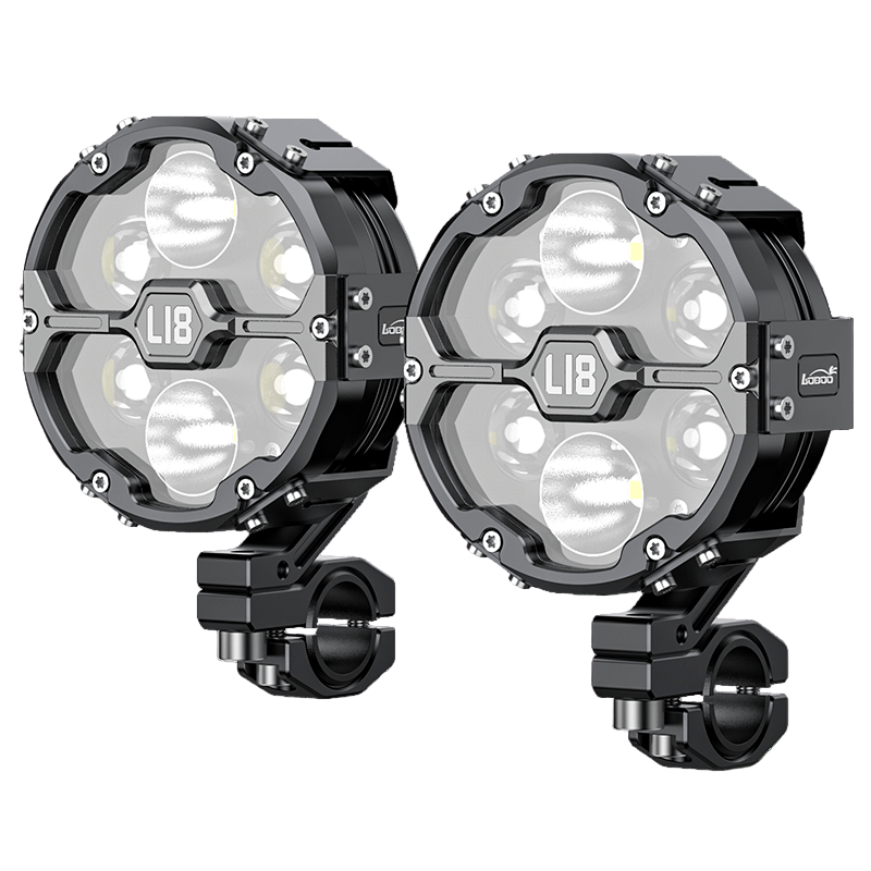 Faretti moto L18 - 23.000 Lumen - Endurrad.com