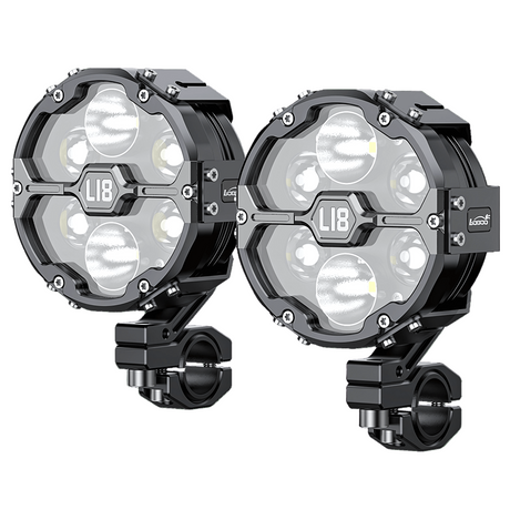 Faretti moto L18 - 23.000 Lumen - Endurrad.com