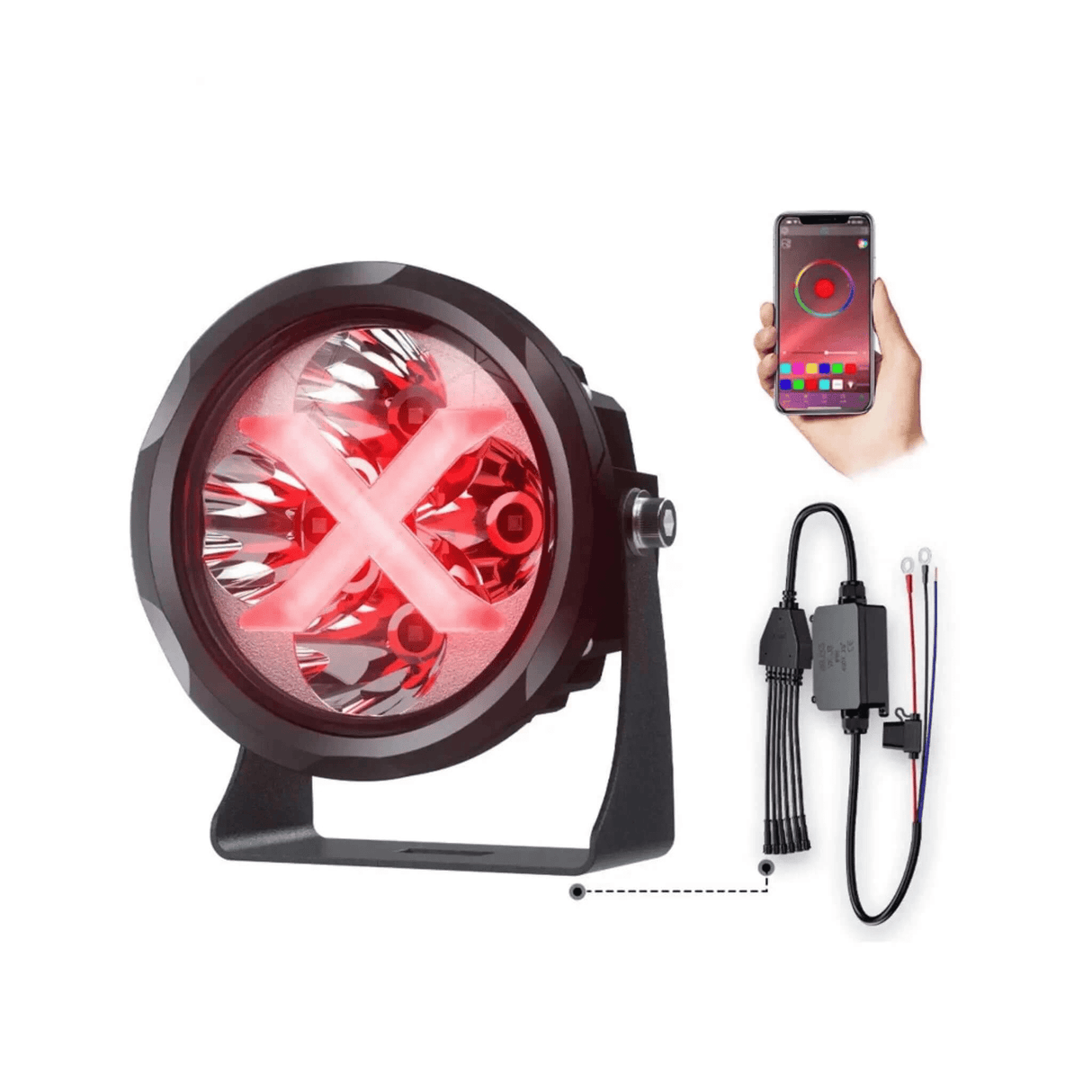 Fari Multicolore per moto e fuoristrada - Endurrad.com