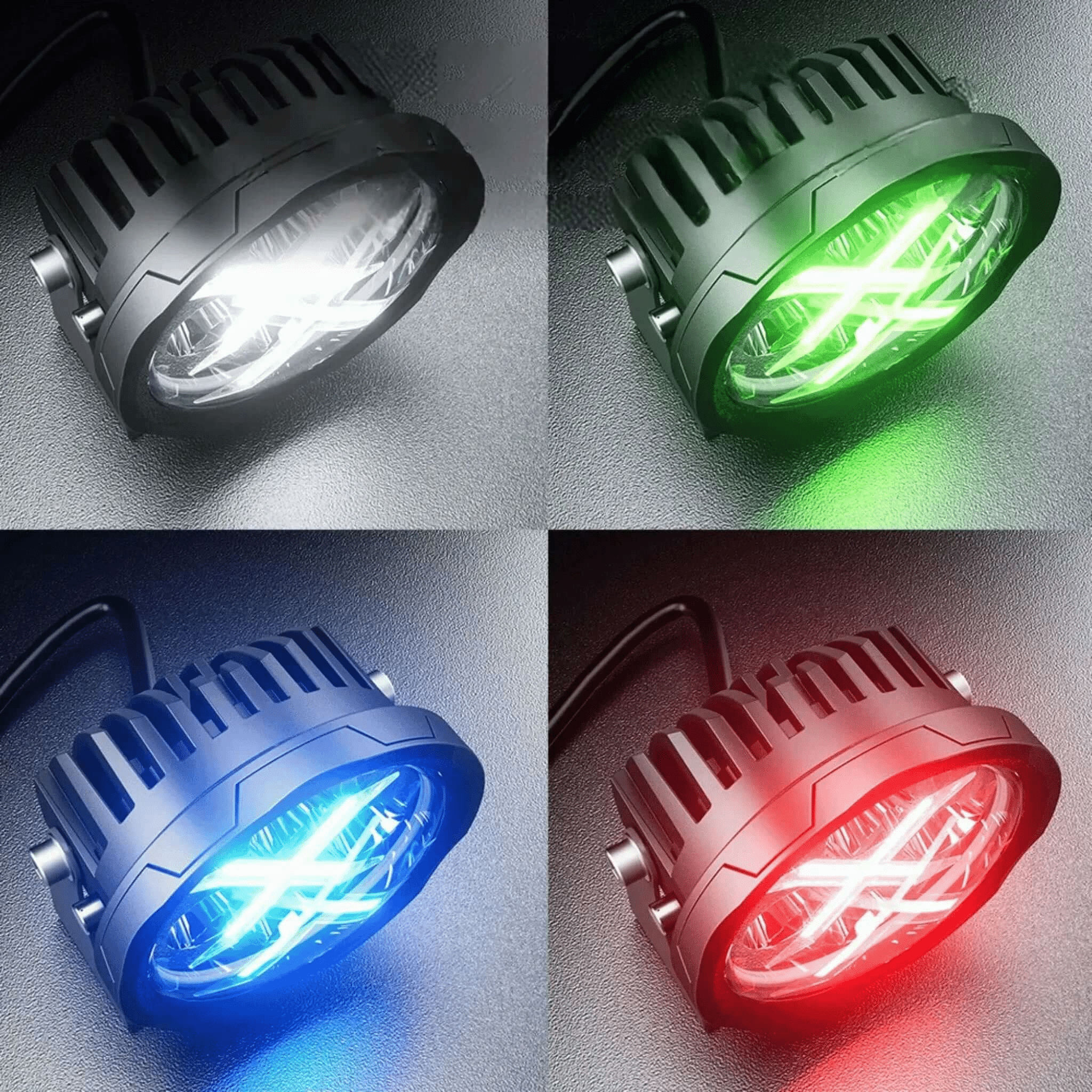 Fari Multicolore per moto e fuoristrada - Endurrad.com