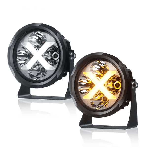 Multicolor Headlights for Motorcycles and Off-Road Vehicles