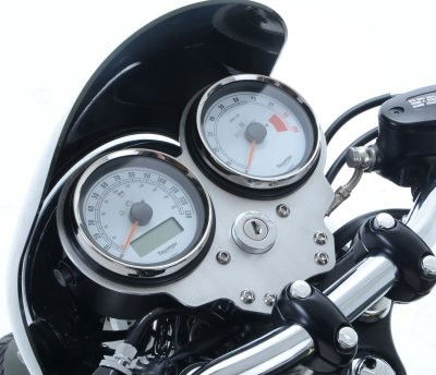 Fascia Strumentazione Triumph Thruxton 08 14 No Bonneville Con Barra Piatta 12283 Rg IF0003SI - Endurrad