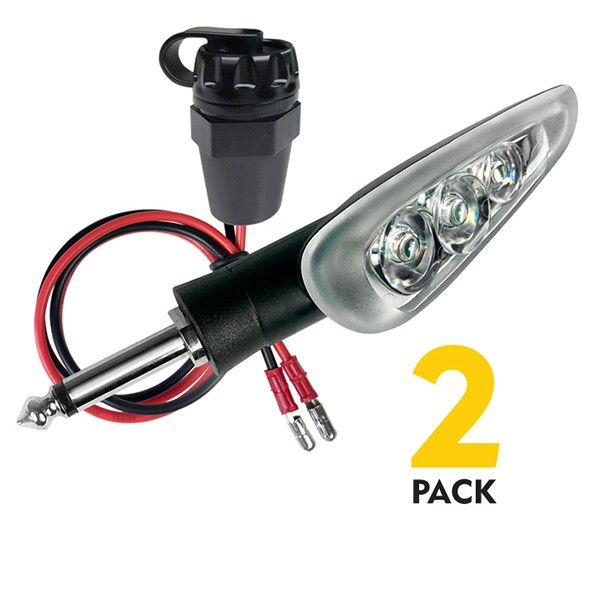 Indicatori di direzione LED ad aggancio e sgancio rapido (Kit da 2 pezzi) modello PRIMA
