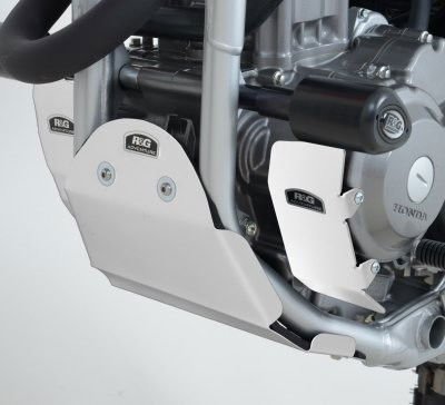 Honda CRF250L 13 Sx Protezione Motore Colore Alluminio 10389 Rg ECG0001SI - ENDURRAD