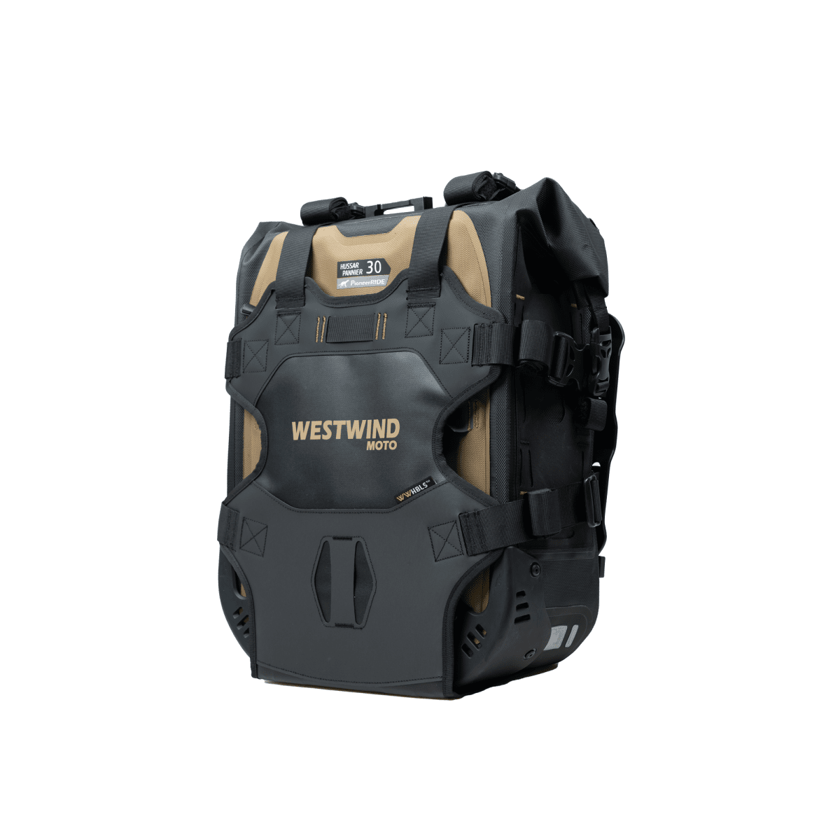 Hussar Panniers Set - Valigie Laterali Moto Semi - Rigide Impermeabili (30L/35L) - ENDURRAD