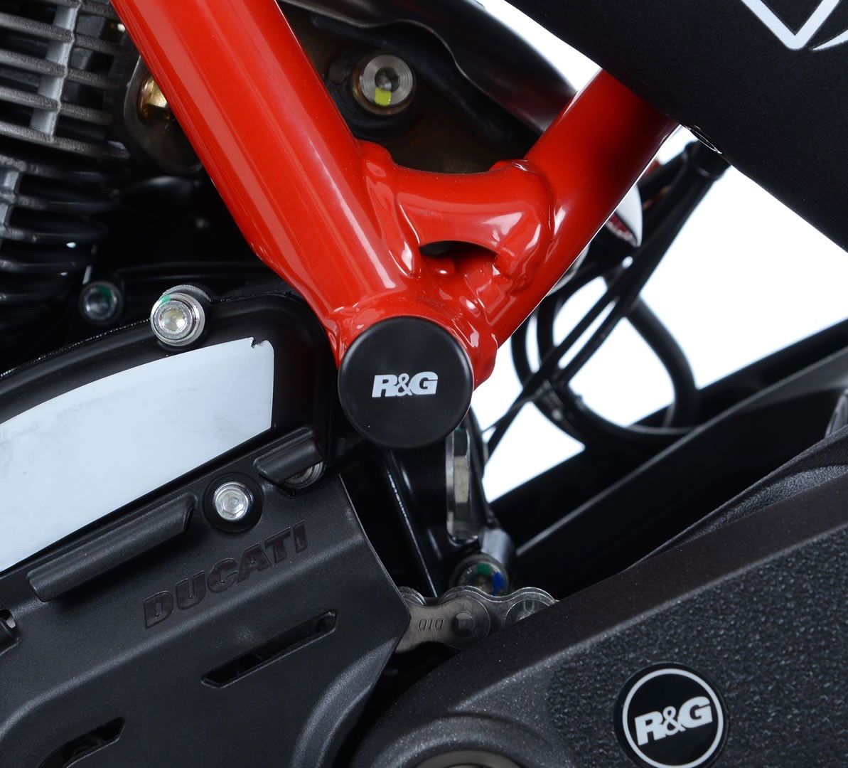 Inserto Protezione Telaio Sx Dx Set Ducati Scrambler 800 Classic Street Classic Flat Track Pro Sixty 2 Desert Sled 12270 Rg FI0096BK - Endurrad