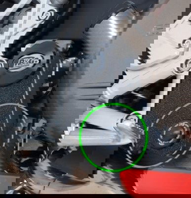 Inserto protezione telaio, DX inferiori Honda VFR 800 '14- / Crossrunner '15-