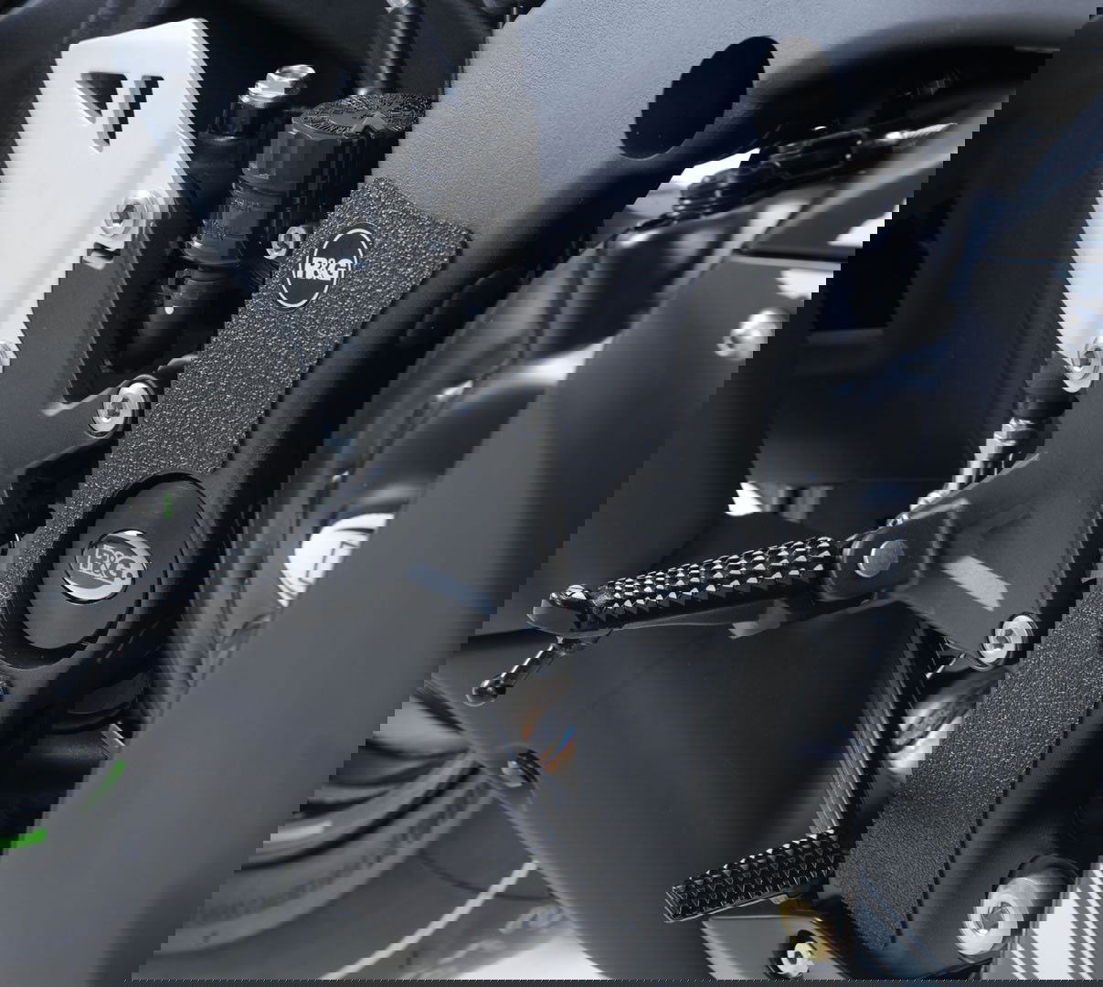 Inserto Protezione Telaio Sx Kawasaki ZX10 R 16 15502 Rg FI0121BK - Endurrad