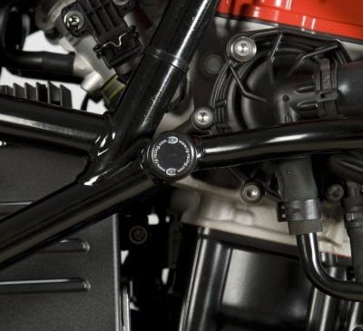 Inserto protezione telaio, anteriori, SX o DX Husqvarna Nuda, BMW F 650 GS '08 - / F700GS '13 - ENDURRAD