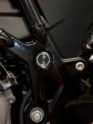 Inserto protezione telaio, posteriori, SX e DX (set) Husqvarna Nuda, BMW F 650 GS '08 - / F700GS '13 - ENDURRAD