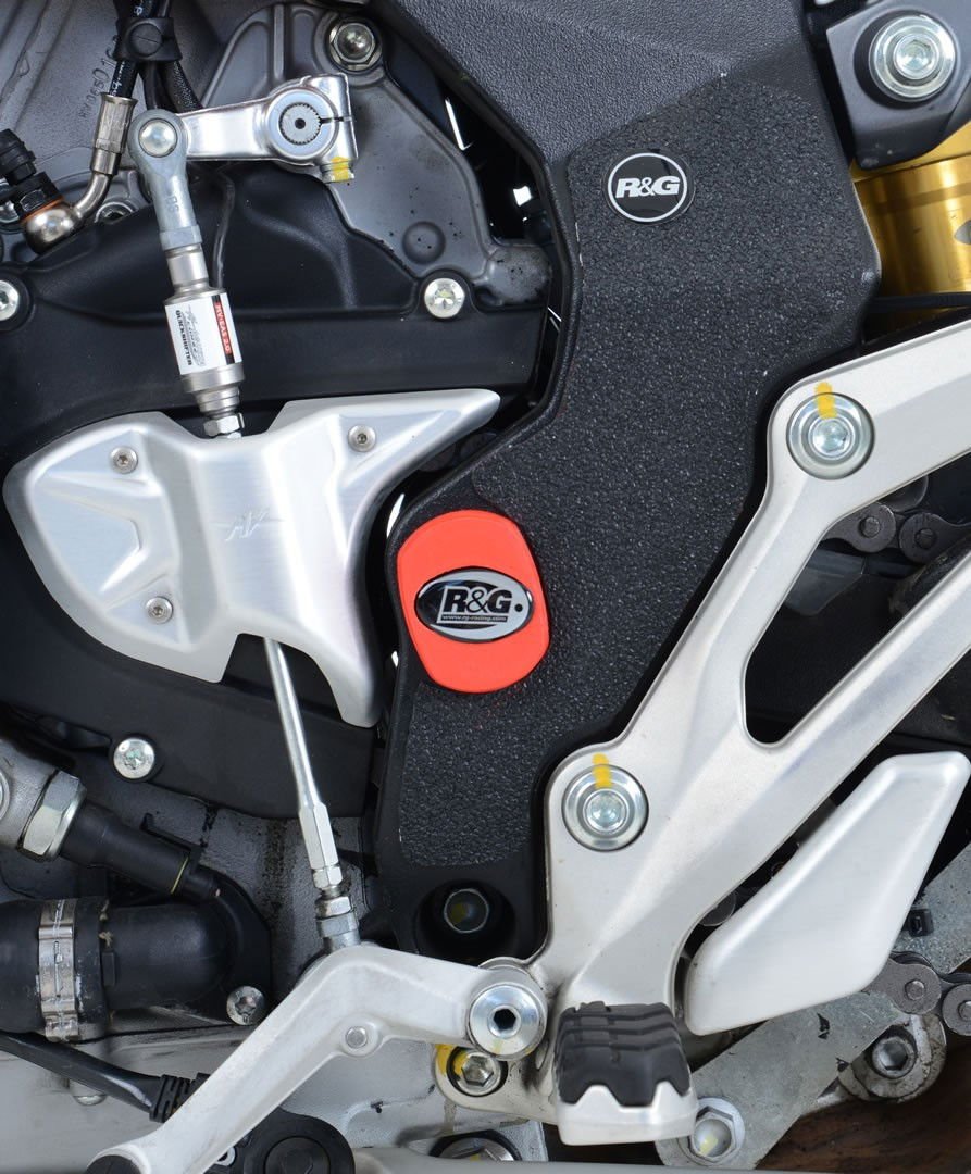 Inserto Protezione Telaio Set Mv Agusta 800 Turismo Veloce 13063 Rg FI0118BK - ENDURRAD