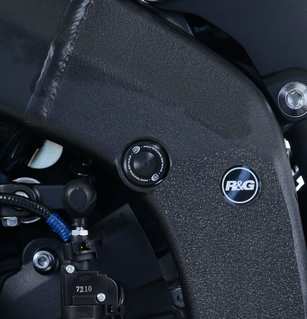 Inserto protezione telaio, sinistro telaio superiore, Yamaha YZF - R6 '17 - R&G - ENDURRAD