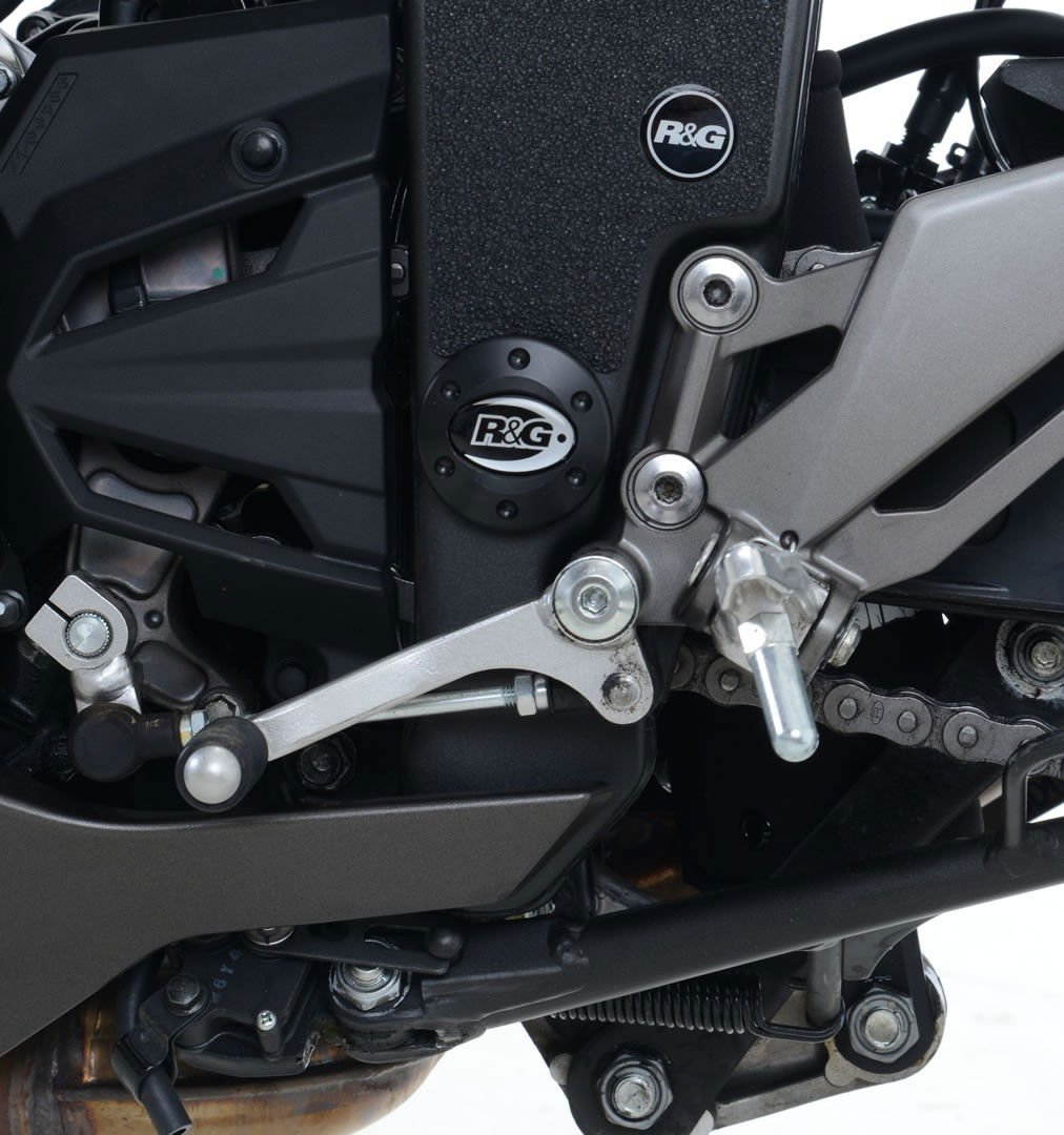 Inserto protezione telaio, SX inferiore Kawasaki Z 300 - Z250 '13 - '18 - SX o DX posteriore montaggio a motore R1250GS '18 - ENDURRAD