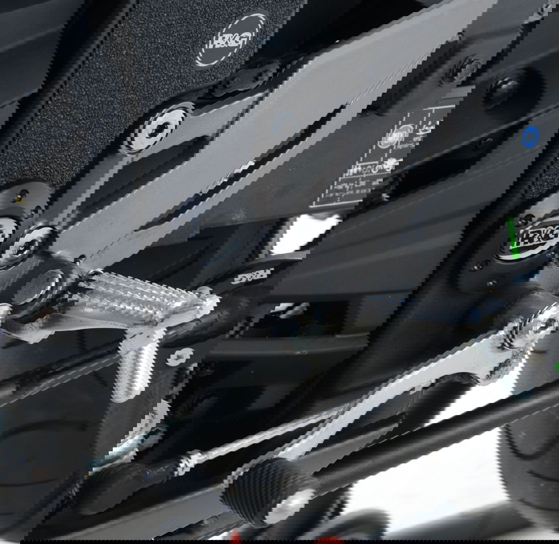 Inserto Protezione Telaio Sx Inferiore Kawasaki Z300 Z250 13 18 Sx O Dx Posteriore Montaggio A Motore R1250GS 18 17345 Rg FI0122BK - Endurrad