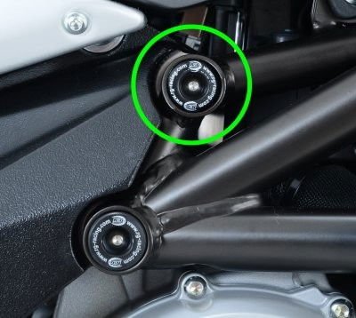 Ins.prot.telaio SX o DX (sup.traliccio telaio) MV Agusta F 3 675/800, Rivale 800, Dragster 800, F4 1000R '10 - / F4RR / F4RC (ord. - ENDURRAD