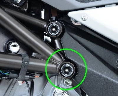 Ins.telaio, SX (inf. traliccio telaio) MV Agusta F 3 675/800, Rivale 800, Dragster 800 (F4 1000R entrambi lati '10 - ) - ENDURRAD