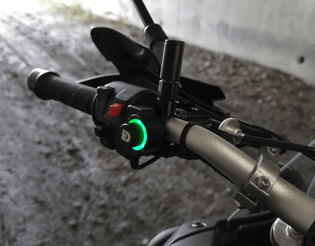 Interruttore DIALDIM con cablaggio specifico per YAMAHA TENERE 700 Den