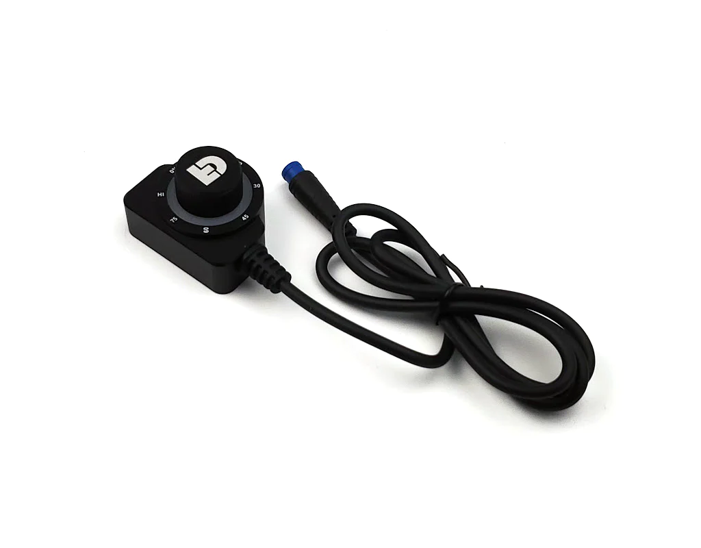 Interruttore con ghiera luminosa DENALI DNLWHS23700 per il controller DialDim