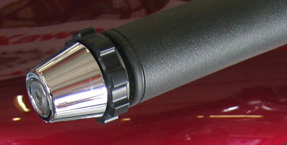 KAOKO stabilizzatore manubrio con cruise control - Kawasaki Vulcan Cruisers Classic models, 900 Classic & Custom - per manubri - ENDURRAD