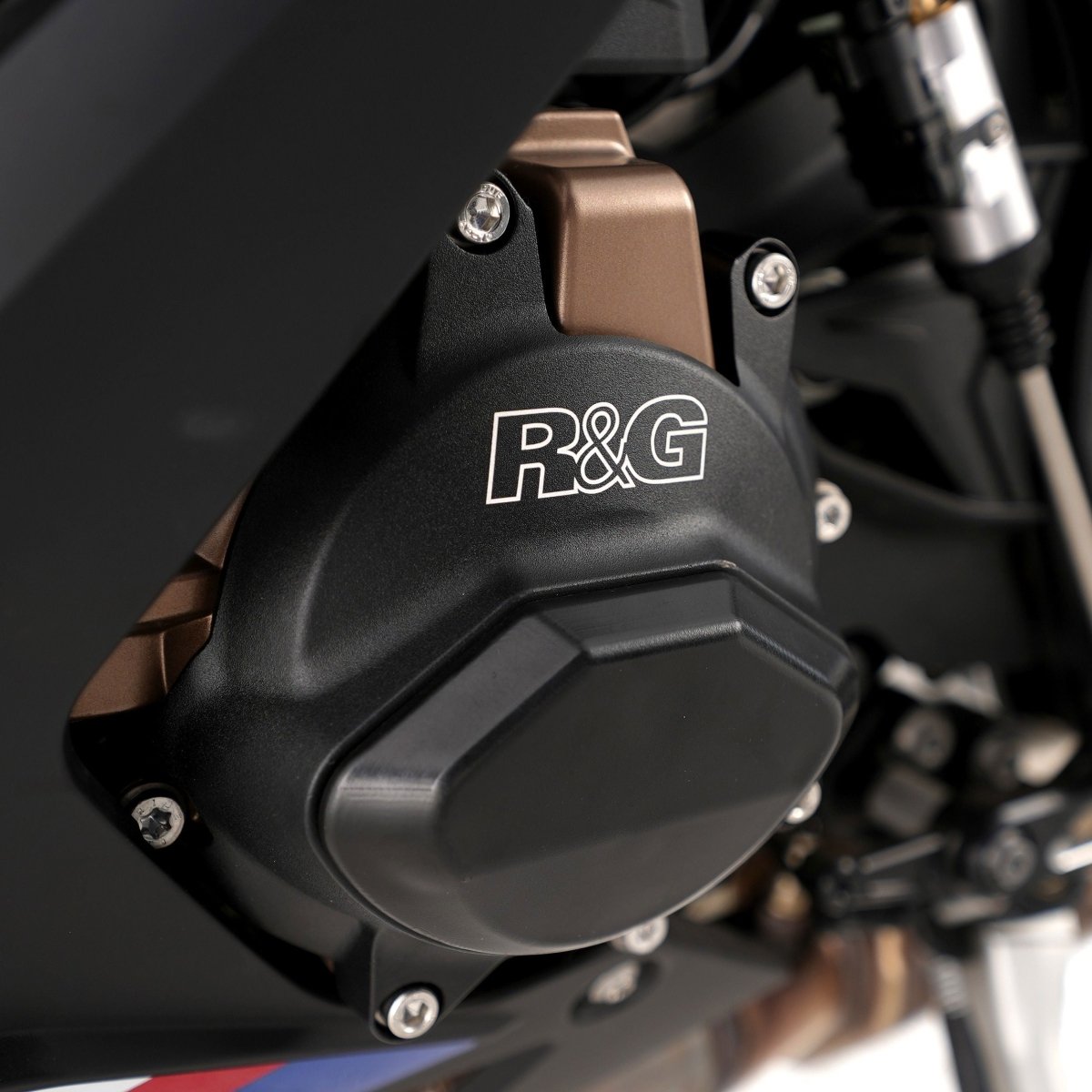 Kit 2 Cover Carter Motore Pro Bmw S1000RR 19 S1000R 21 M1000RR 21 22 M1000R 23 No Pompa Acqua 92334 Rg KEC0175PROBK - ENDURRAD