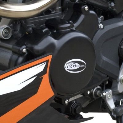 Kit 2 pezzi (ECC0114BK - ECC0115BK) - protezioni motore KTM 125/200 DUKE fino '15 - ENDURRAD
