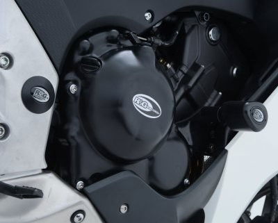Kit 2 pezzi (ECC0150BK-ECC0151BK) - protezioni motore Honda CBR500R '13-'16, CB500F '13-'18