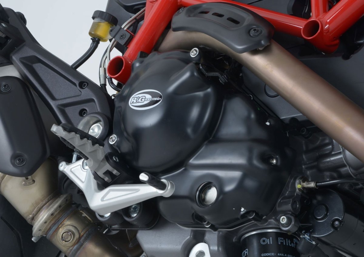 Kit 2 pezzi (ECC0152BK - ECC0085BK) - prot.motore Ducati Hypermotard 821/939/939SP - Hyperstrada 821/939 - ENDURRAD