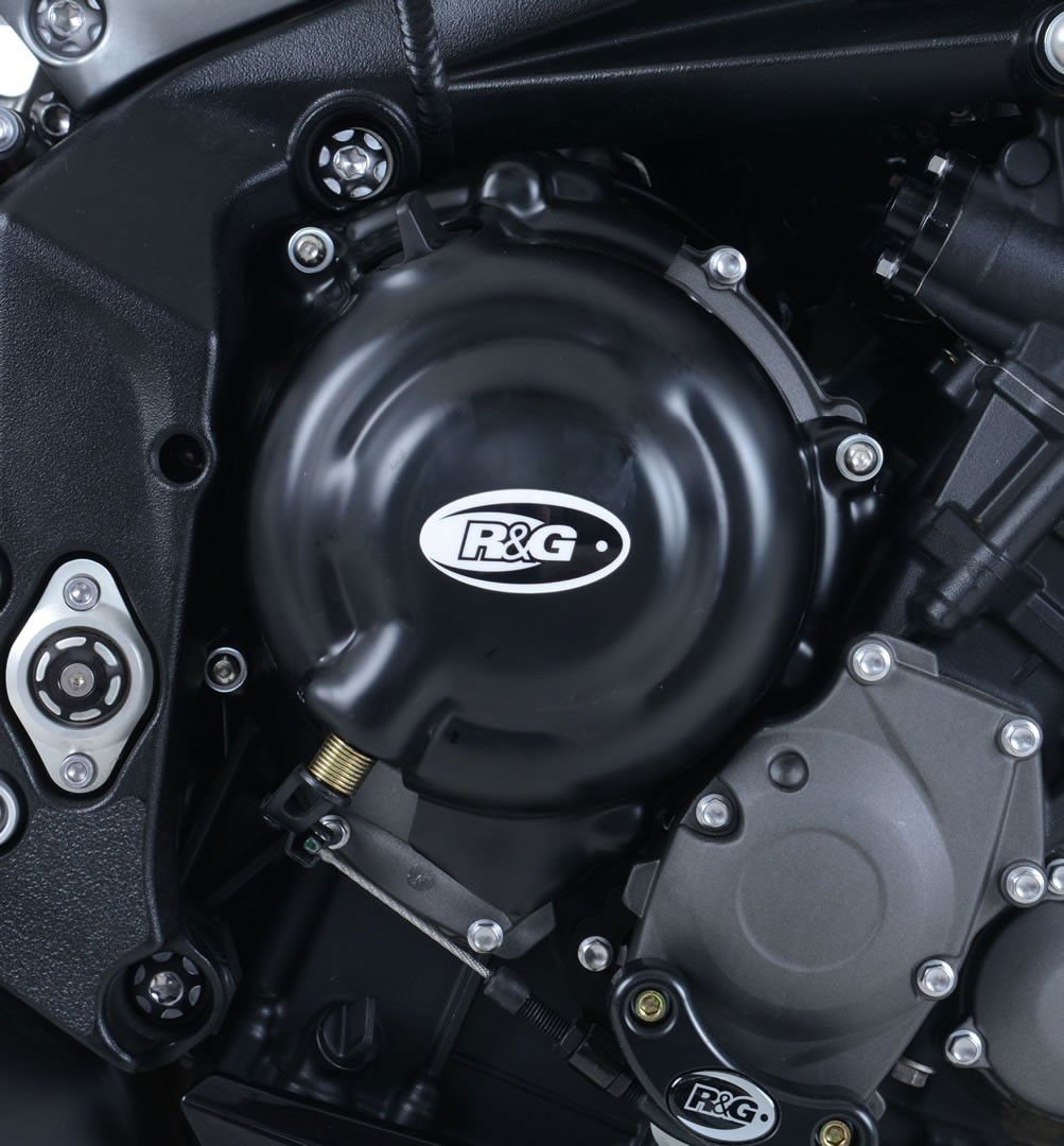 Kit 2 Pezzi ECC0190BK ECC0120BK Prot Motore Triumph Street Triple Rx 15 12284 Rg KEC0077BK - ENDURRAD
