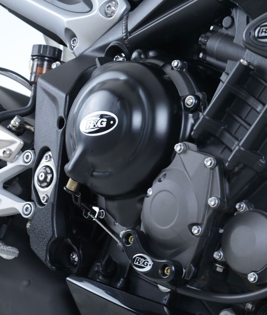 Kit 2 Pezzi ECC0190BK ECC0120BK Prot Motore Triumph Street Triple Rx 15 12284 Rg KEC0077BK - ENDURRAD