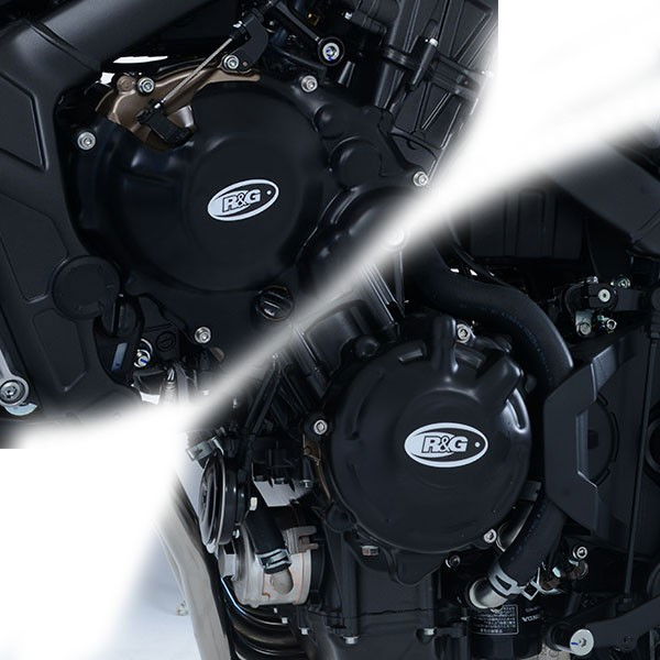 Kit 2 Pezzi ECC0199BK ECC0200BK Prot Motore Honda CBR650F 13 CB650F 13 CB650R 19 20 CBR650R 19 20 66912 - Endurrad