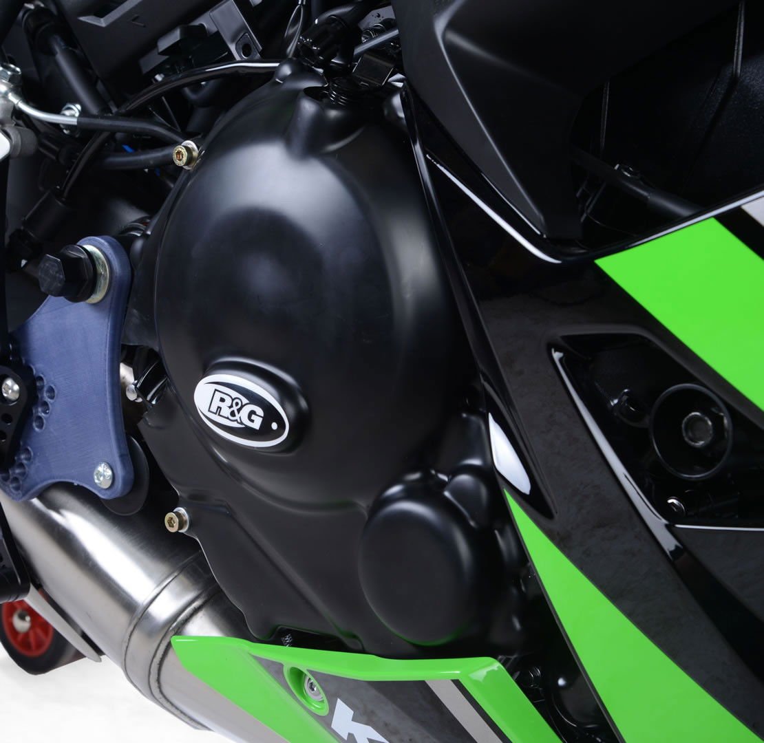 Kit 2 Pezzi ECC0225BK ECC0226BK Prot Motore Kawasaki Z650 Ninja 650 17 55077 Rg KEC0096BK - ENDURRAD