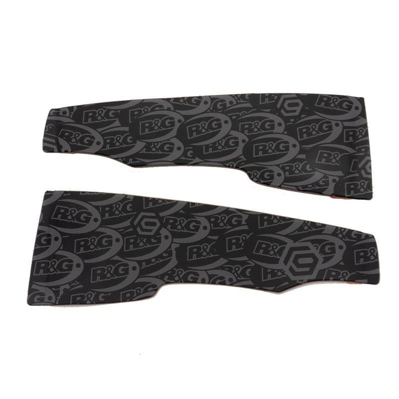 Kit 2 Pezzi Protezioni Serbatoio Racing R G Logo Ridged 23X8CM 75568 - Endurrad