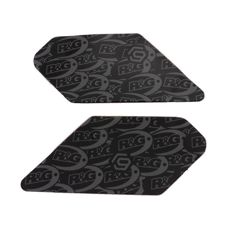 Kit 2 Pezzi Protezioni Serbatoio Racing R G Logo Standard Universal 17X7 5CM 75570 - Endurrad