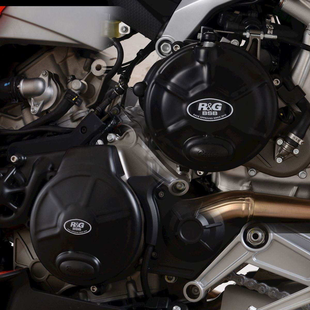 Kit 2 Pezzi ECC0321R ECC0320R Prot Motore Aprilia RS660 21 660 Tuono 21 Vers Racing 71654 - Endurrad