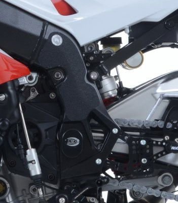 Kit 2PZ Adesivi Anti Scivolo Paratacco Bmw S1000RR 15 Nero Solo Telaio 12044 Rg EZBG103BL - ENDURRAD