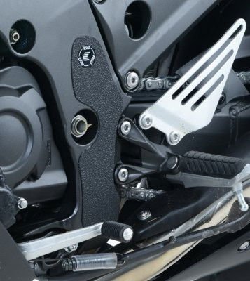 Kit 2PZ Adesivi Anti Scivolo Paratacco Kawasaki ZZR1400 Zx 14 12 Nero Solo Telaio 12049 Rg EZBG402BL - ENDURRAD