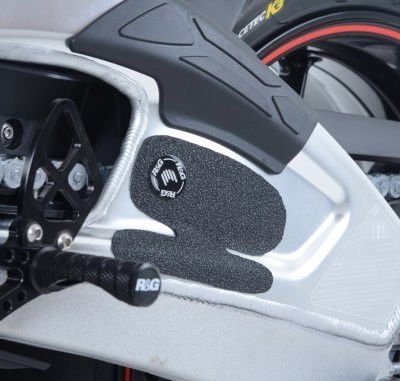 kit 2pz.adesivi anti - scivolo paratacco BMW S 1000 R / S1000RR '10 - '15 / HP4 nero (solo forcellone) - ENDURRAD