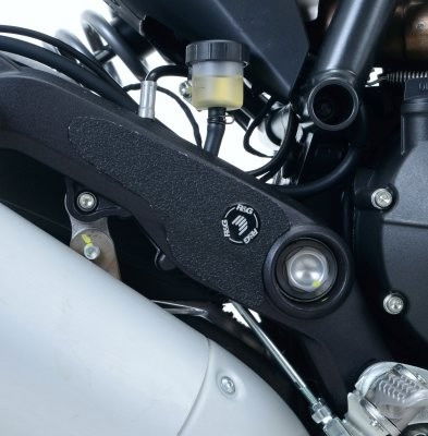 Kit 2PZ Adesivi Anti Scivolo Paratacco Ducati Scrambler 800 Classic Street Classic Sixty 2 Flat Track Pro Monster 797 Nero 12246 Rg EZBG205BL - Endurrad