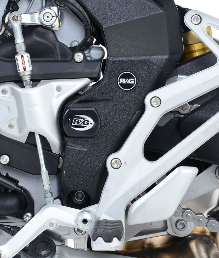 kit 2pz.adesivi anti - scivolo paratacco MV Agusta 800 Stradale - nero - ENDURRAD