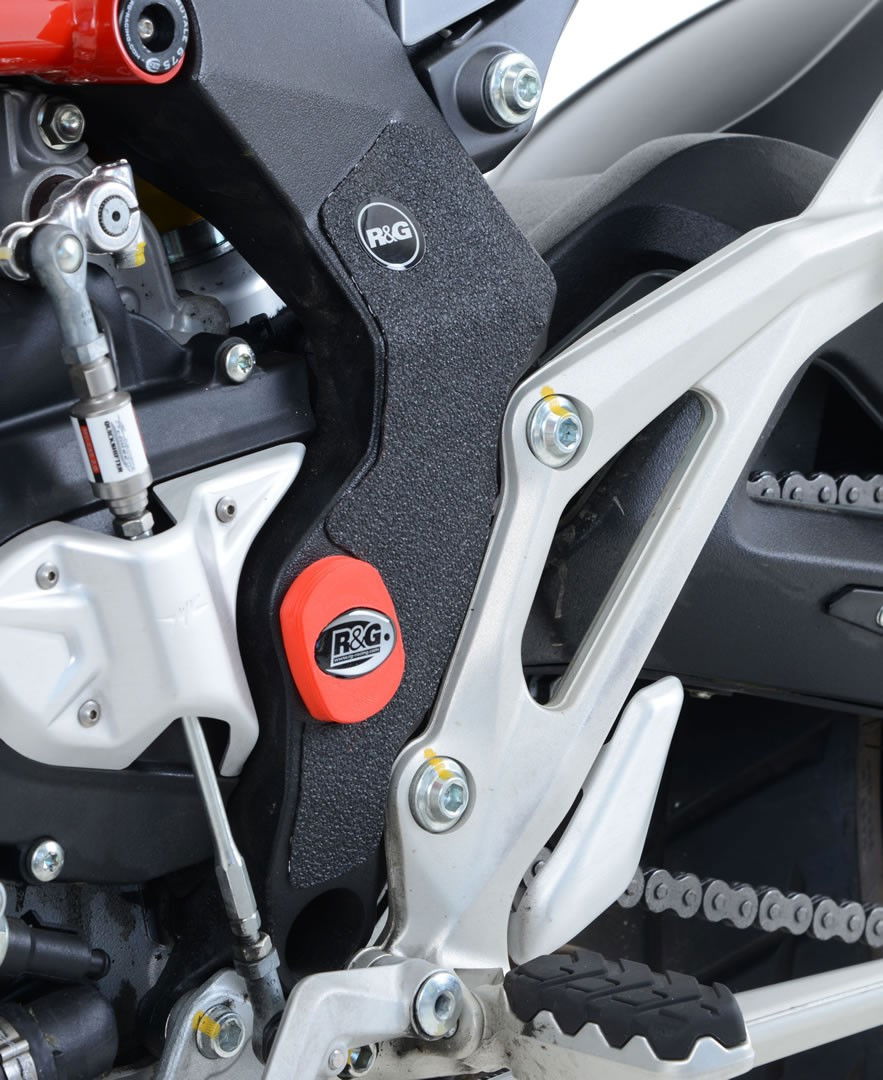 Kit 2PZ Adesivi Anti Scivolo Paratacco Mv Agusta 800 Turismo Veloce Nero 13056 Rg EZBG603BL - Endurrad