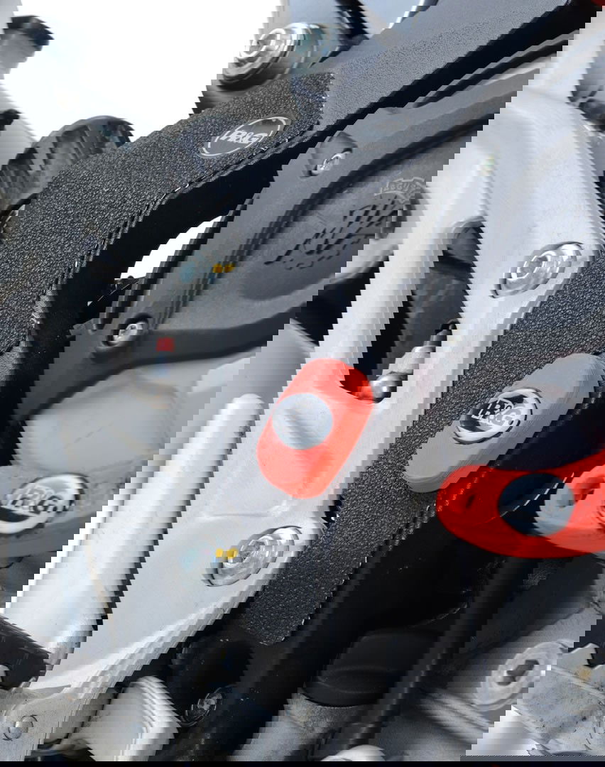 kit 2pz.adesivi anti-scivolo paratacco MV Agusta 800 Turismo Veloce - nero