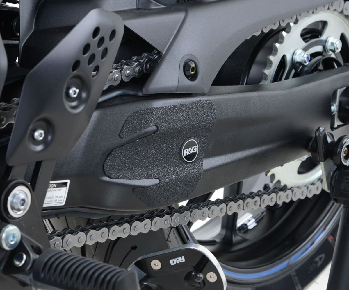 Kit 2pz.adesivi anti - scivolo paratacco YAMAHA Tracer 700 - nero - ENDURRAD